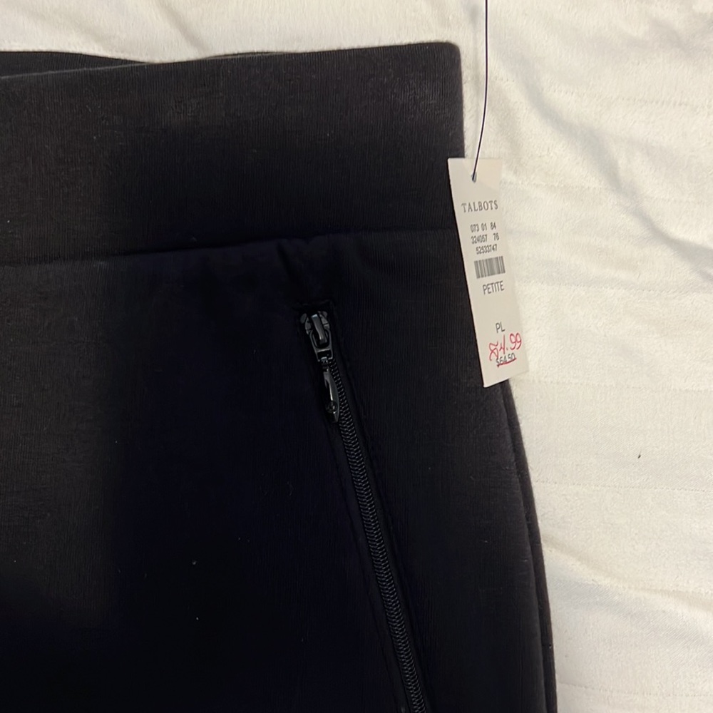 BNWT T by Talbots cropped straight leg pants - Picture 4 of 4